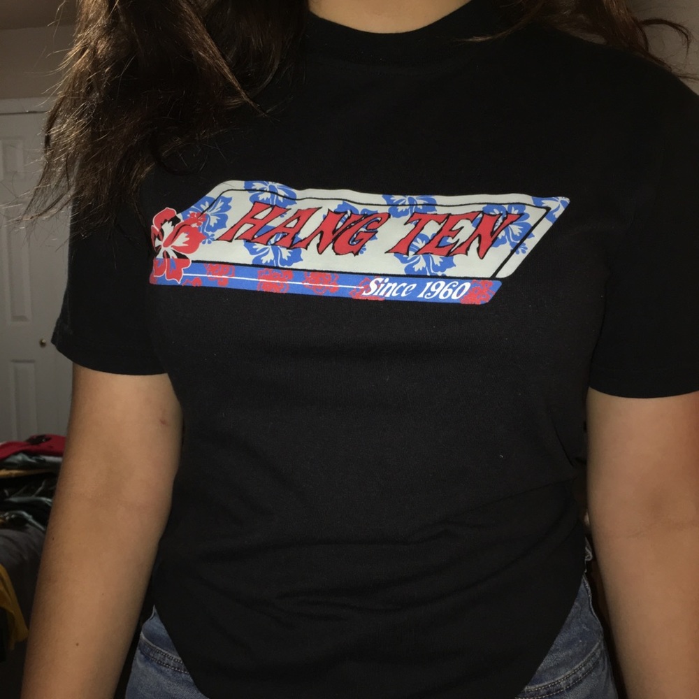 Beachy Black T Shirt